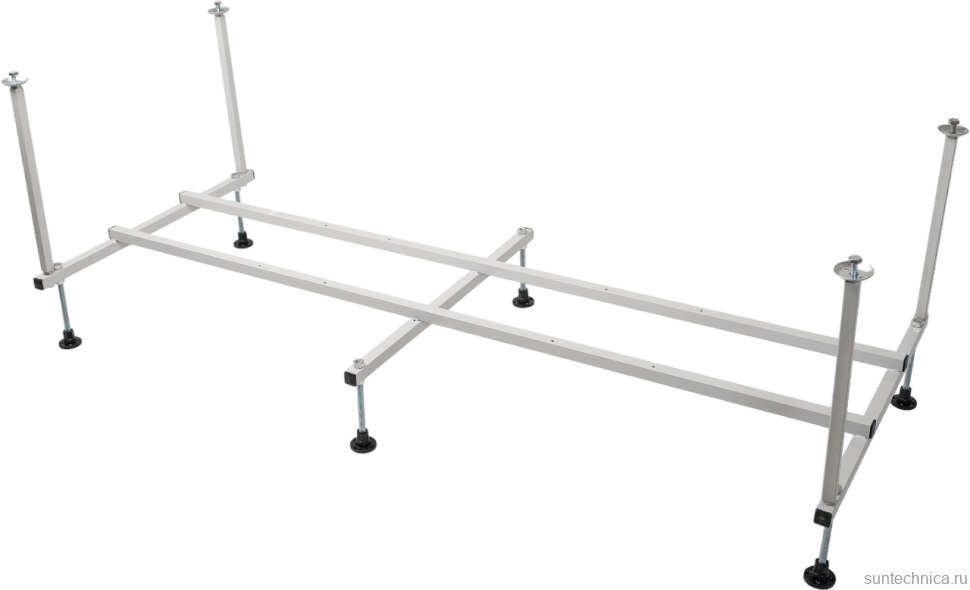 Акриловая ванна Jacob Delafon Odeon Up 180x80 см, встраиваемая, белая, с каркасом