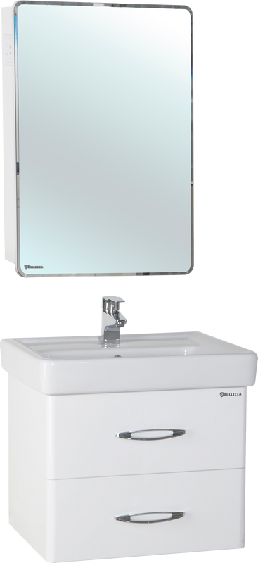 Мебель для ванной комнаты Bellezza Джела 70 подвесная, 2 ящика