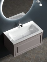 Тумба с раковиной Sancos Very 80 doha soft