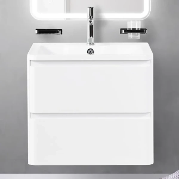 Тумба под раковину BelBagno Albano 60 подвесная, bianco lucido