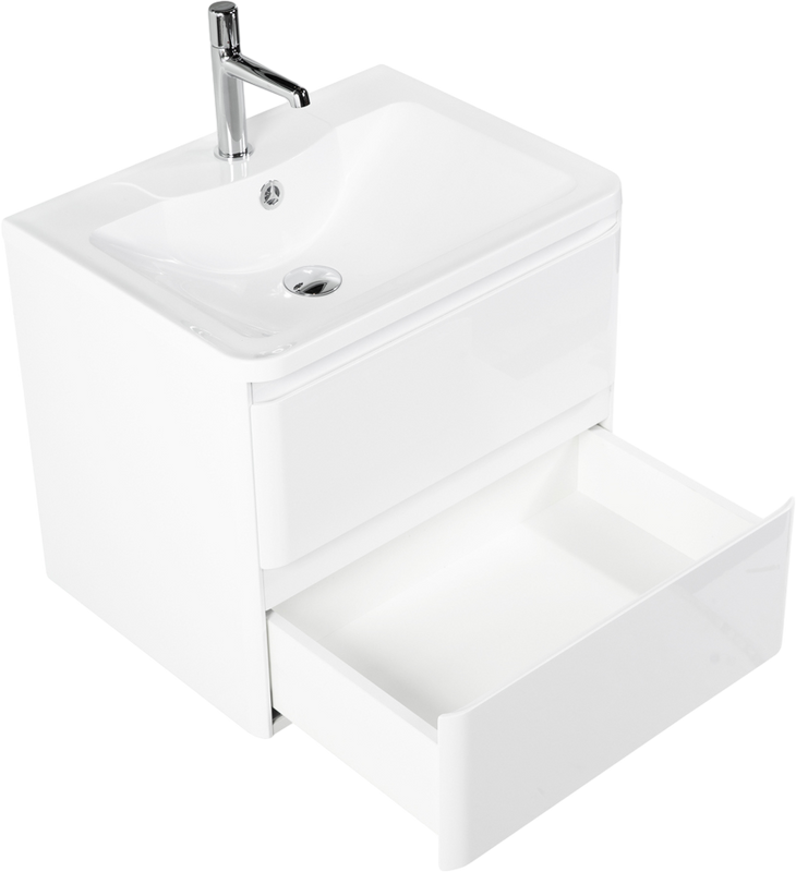 Тумба под раковину BelBagno Albano 60 подвесная, bianco lucido