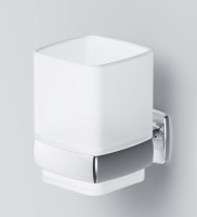 Стакан для ванной AM.PM Gem A9034300 настенный, хром, стеклянный