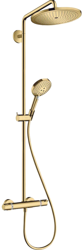 Душевая стойка Hansgrohe Croma Select S 26890990 полированное золото