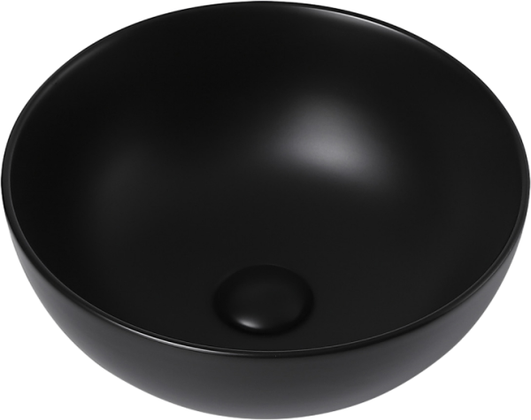 Накладная раковина Abber Bequem AC2105MB матовая черная