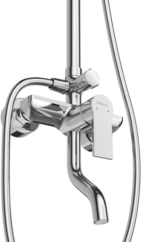 Душевая стойка BelBagno Aurora VSCM-CRM