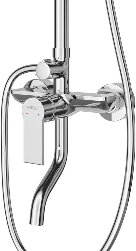 Душевая стойка BelBagno Aurora VSCM-CRM