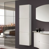 Шкаф-пенал для ванной Belux Версаль ПН 51 L белый глянцевый