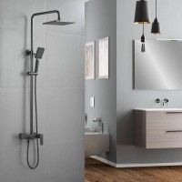 Душевая стойка Shevanik S8936H черная
