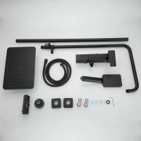 Душевая стойка Shevanik S8936H черная
