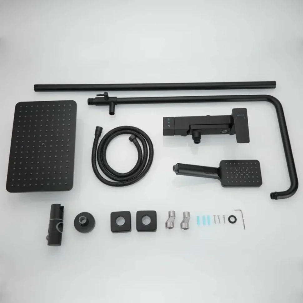 Душевая стойка Shevanik S8936H черная