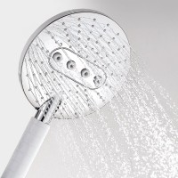 Душевой комплект Термостат Wasserkraft Berkel 4833 С ВНУТРЕННЕЙ ЧАСТЬЮ + Гарнитур A044 + Подключение A021 + Душ A119 + Кронштейн A019