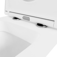 Комплект Lavinia Boho Унитаз приставной Biore 33044050 + Крышка-сиденье Biore 33290410 с микролифтом + Бачок скрытого монтажа RelFix 38020010 + Кнопка RelFix 38050802 + Дозатор RelFix 38040010