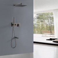 Душевой комплект Abber Daheim AF8217NG С ВНУТРЕННЕЙ ЧАСТЬЮ, никель