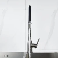 Смеситель для кухни Shevanik S343T-3 оружейная сталь Смеситель для кухни Shevanik S343T-3 оружейная сталь