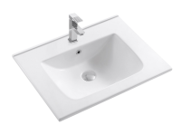 Тумба с раковиной Art&Max Platino 60 подвесная, черная матовая, под раковину AM7117-60