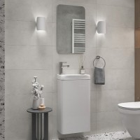 Мебель для ванной комнаты Velvex Bio 40 maxi подвесная, глянцевая белая