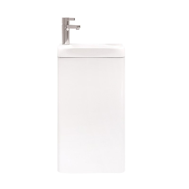 Мебель для ванной комнаты Velvex Bio 40 maxi подвесная, глянцевая белая