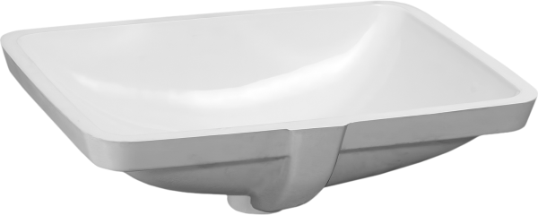 Раковина встраиваемая снизу Laufen Pro 8.1196.1.000.109.1 53 белая, прямоугольная