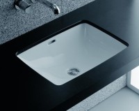 Раковина встраиваемая снизу Laufen Pro 8.1196.1.000.109.1 53 белая, прямоугольная