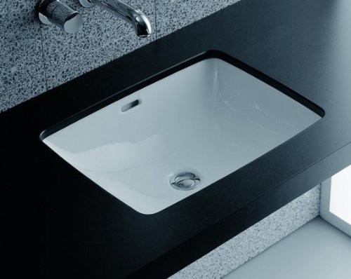 Раковина встраиваемая снизу Laufen Pro 8.1196.1.000.109.1 53 белая, прямоугольная