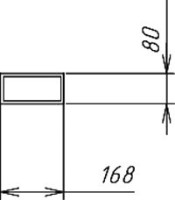 Мебель для ванной комнаты La Fenice Cubo Twin 90 R серая, ручки белые