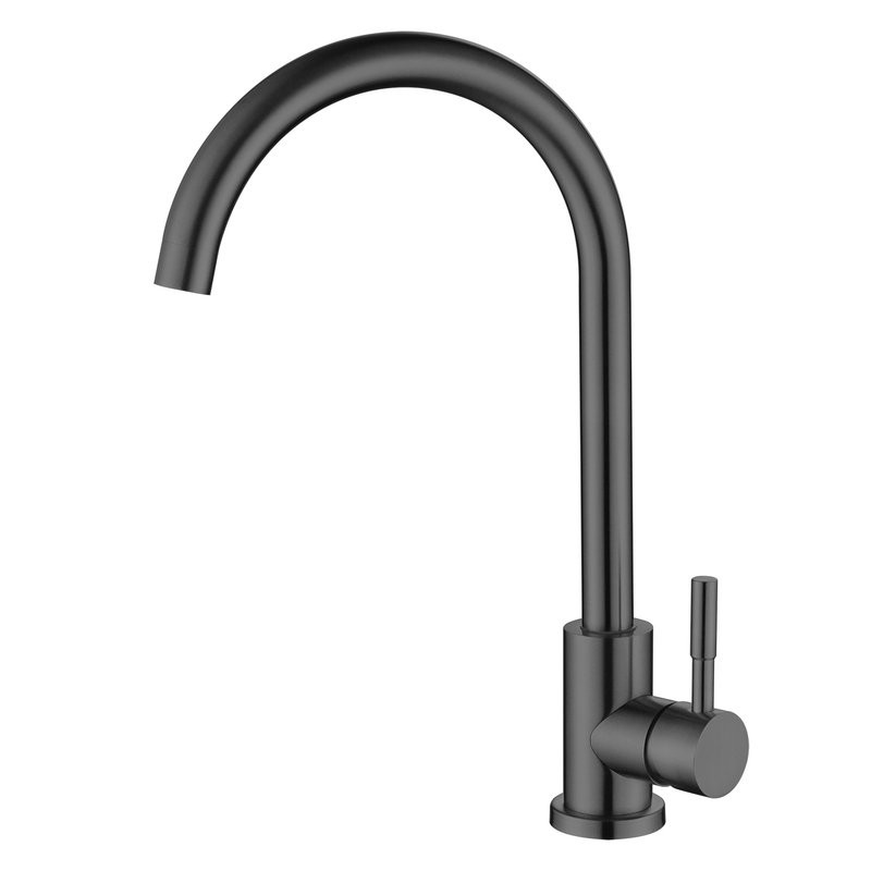 Смеситель для кухни Olive'S Balear 13435-1BLGM оружейная сталь