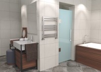 Полотенцесушитель водяной Lemark Bellario П7 50x60