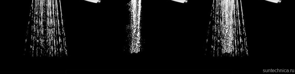 Душевая лейка Ravak 958.20 матовая черная