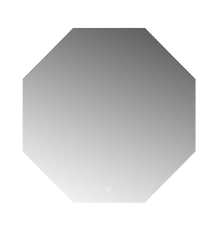 Зеркало Corozo Каре c подсветкой, сенсорное