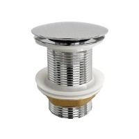 Донный клапан для раковины Ceramicanova CN2000CH без перелива, хром Донный клапан для раковины Ceramicanova CN2000CH без перелива, хром