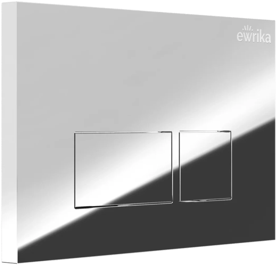 Комплект Унитаз подвесной Ceramicanova Balearica Rimless CN6000MB черный матовый + Инсталляция EWRIKA ProLT 0026-2020 + Кнопка 0041 хром