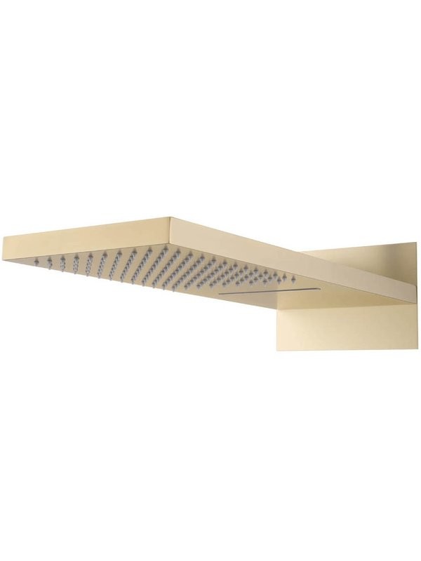 Верхний душ Boheme Fusion 419-2-MG С ВНУТРЕННЕЙ ЧАСТЬЮ, с каскадом, золото матовое