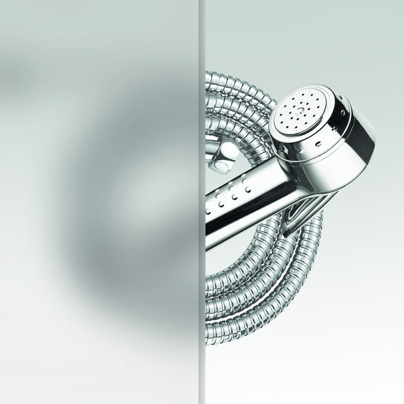 Душевая перегородка RGW Walk In WA-010B 120x195 см, профиль матовый черный, стекло матовое-сатинат