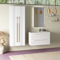 Мебель для ванной комнаты Sanvit Соната 2-90 R 2 ящика, белая