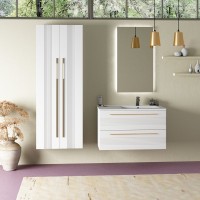 Мебель для ванной комнаты Sanvit Соната 2-90 R 2 ящика, белая