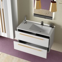 Мебель для ванной комнаты Sanvit Соната 2-90 R 2 ящика, белая