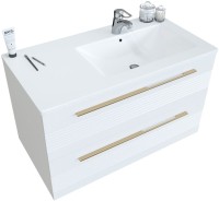 Мебель для ванной комнаты Sanvit Соната 2-90 R 2 ящика, белая