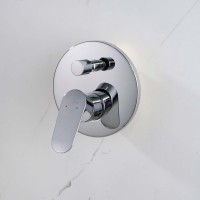 Встраиваемый смеситель для душа и ванны AQUATEK Ника AQ1846CR С ВНУТРЕННЕЙ ЧАСТЬЮ, хром