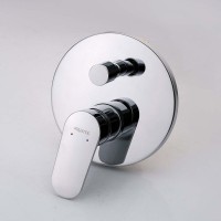 Встраиваемый смеситель для душа и ванны AQUATEK Ника AQ1846CR С ВНУТРЕННЕЙ ЧАСТЬЮ, хром