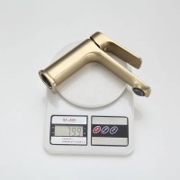 Смеситель для раковины Frap H86 F1086-3 золотой сатин Смеситель для раковины Frap H86 F1086-3 золотой сатин