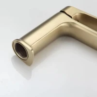 Смеситель для раковины Frap H86 F1086-3 золотой сатин Смеситель для раковины Frap H86 F1086-3 золотой сатин