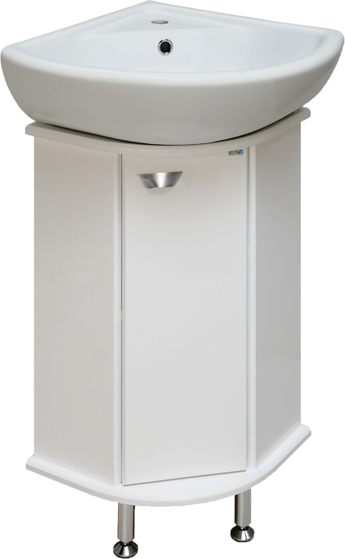 Тумба под раковину Runo Браво 40 угловая