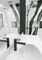 Душевая стойка Caprigo Kub 54-310-ner черная