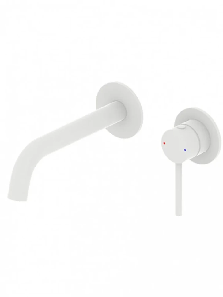 Смеситель для раковины Wonzon & Woghand Stick WW-88869017-MW белый матовый, С ВНУТРЕННЕЙ ЧАСТЬЮ