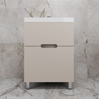 Тумба под раковину без столешницы Style Line Матис 60 напольная, крем