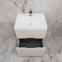 Тумба под раковину без столешницы Style Line Матис 60 напольная, крем