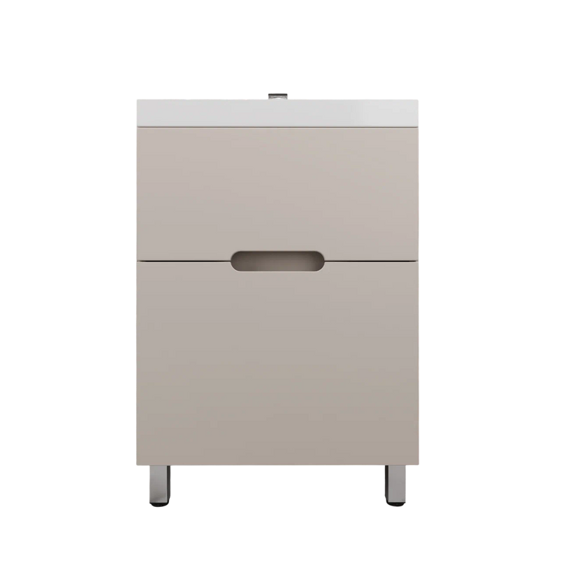 Тумба под раковину без столешницы Style Line Матис 60 напольная, крем