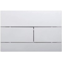 Кнопка смыва для унитаза Veconi Flush V7 пластик, цвет хром глянец