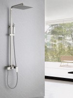 Душевая стойка Abber Daheim AF8220SPL сатин Душевая стойка Abber Daheim AF8220SPL сатин