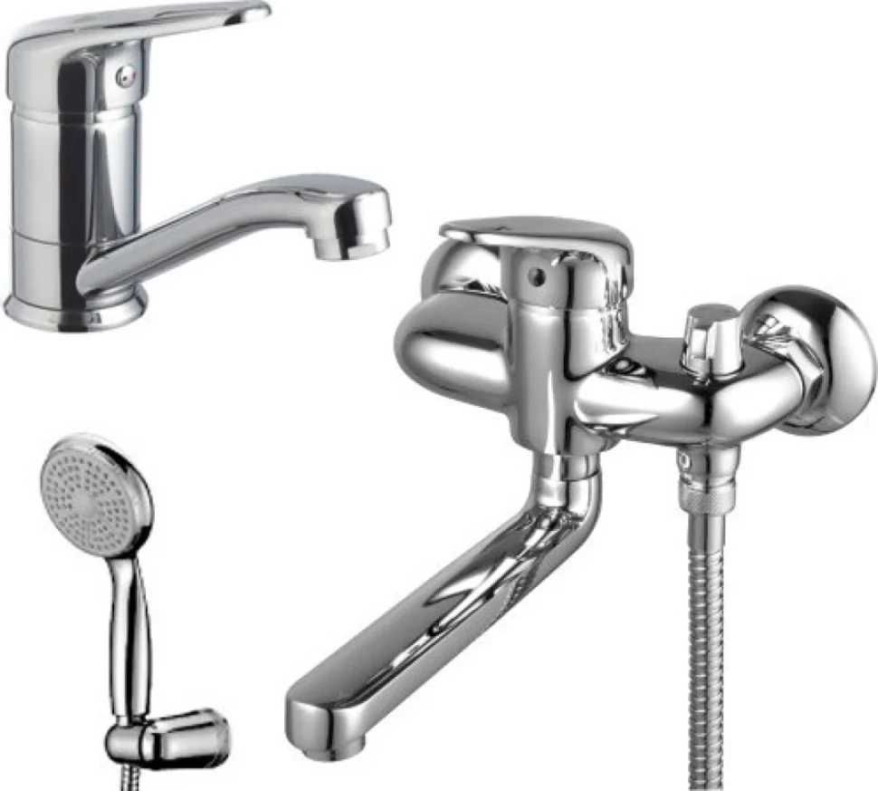 Комплект для ванной Lemark Luna LM4114C + LM4107C